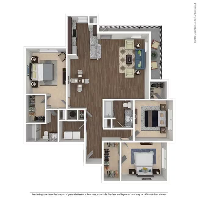 Unit 3312 floor plan