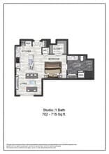 Unit 8020 floor plan
