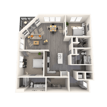Traditional 2x2 1150-1325 SF 573 floor plan