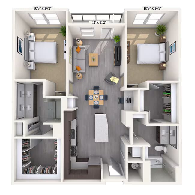 Unit 138 floor plan
