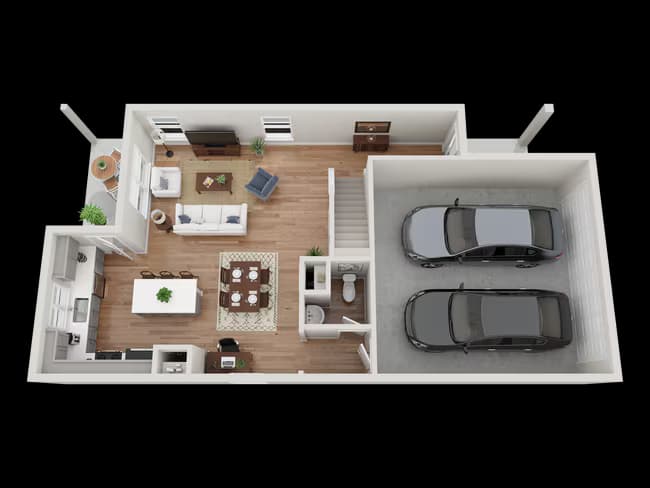 Unit 23414PA floor plan
