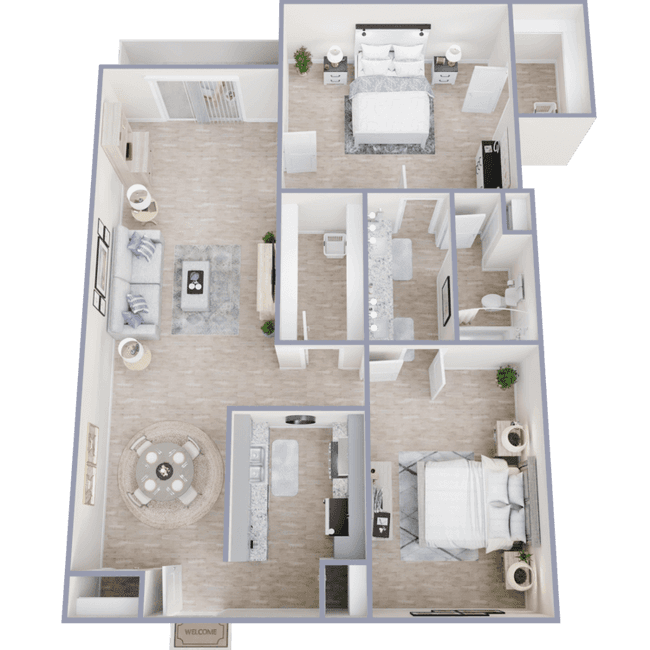 Unit 511 floor plan