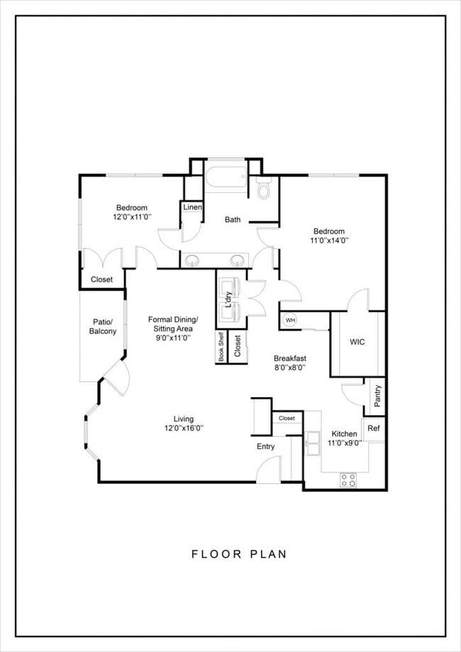 Unit 246 floor plan