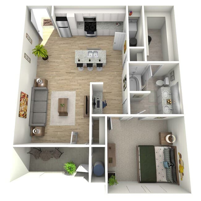 Unit 9303 floor plan