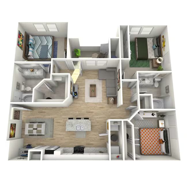 C1 1108 floor plan