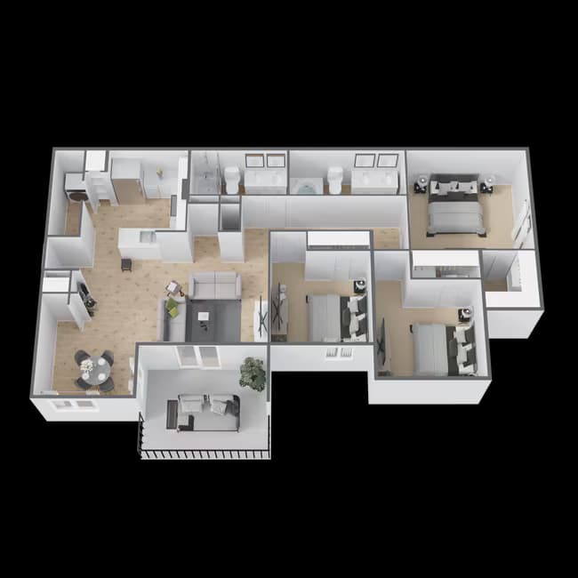 C1 0617 floor plan