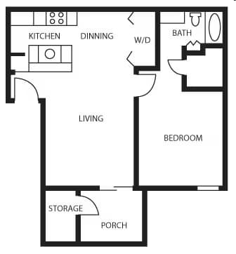 Crape Myrtle 328 floor plan