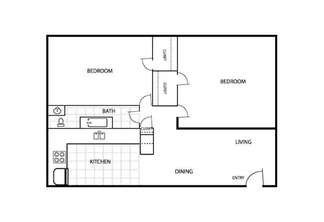 Unit J26 J26 floor plan