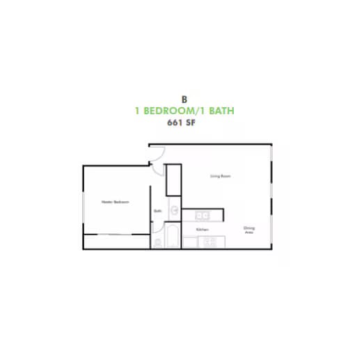 Unit 144R floor plan