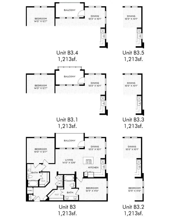 B3 2302 floor plan