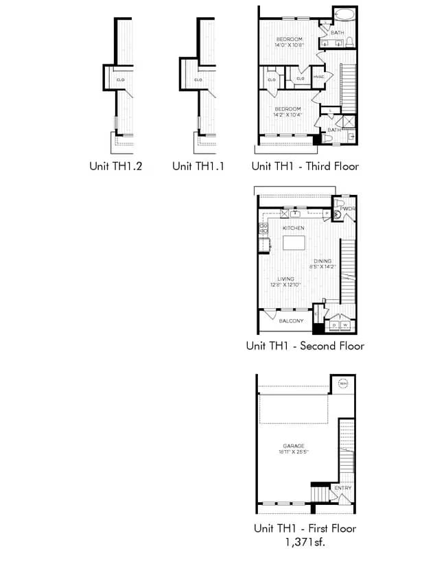 TH1 8101 floor plan