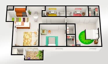 B2 1805 floor plan