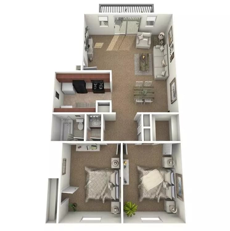 B1 Platinum Modern luxury with stainless appliance 30-251 floor plan