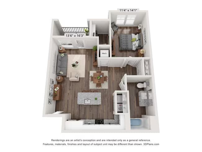 A2b 01203 floor plan
