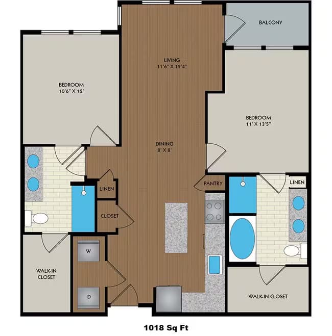 Unit 239 floor plan