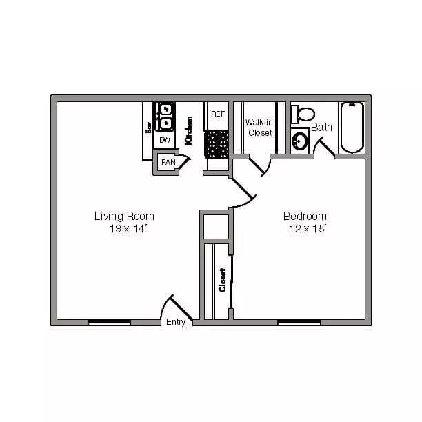 Unit 317 317 floor plan