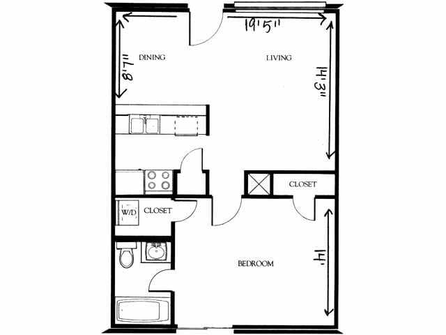 The 575 1-105 floor plan
