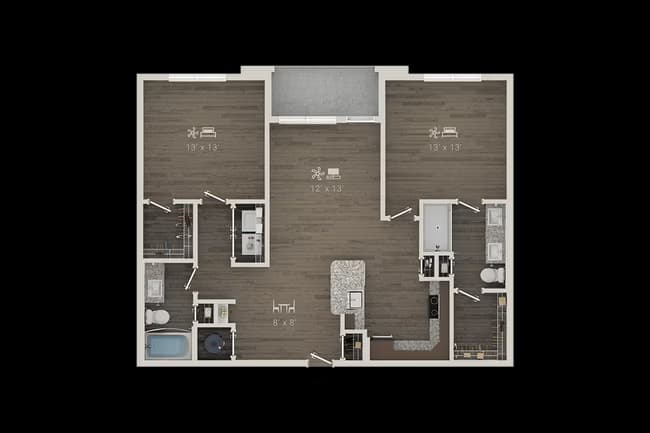 B1 1325 floor plan