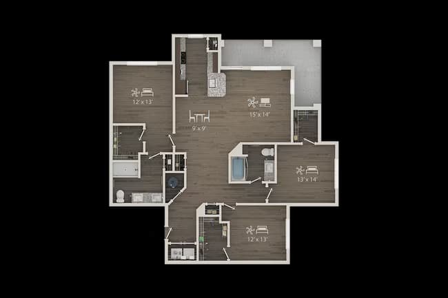 C1 3334 floor plan