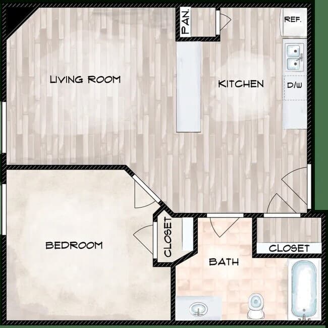 Unit 301 floor plan
