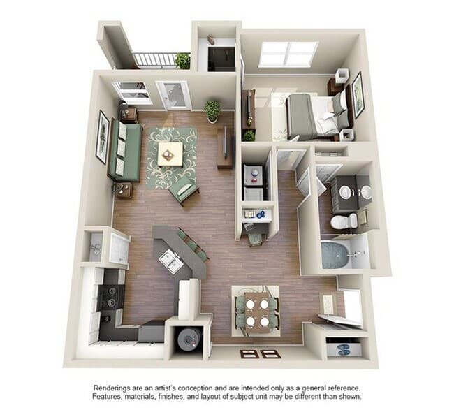 Unit 10-305 floor plan