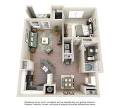 A1 05-303 floor plan