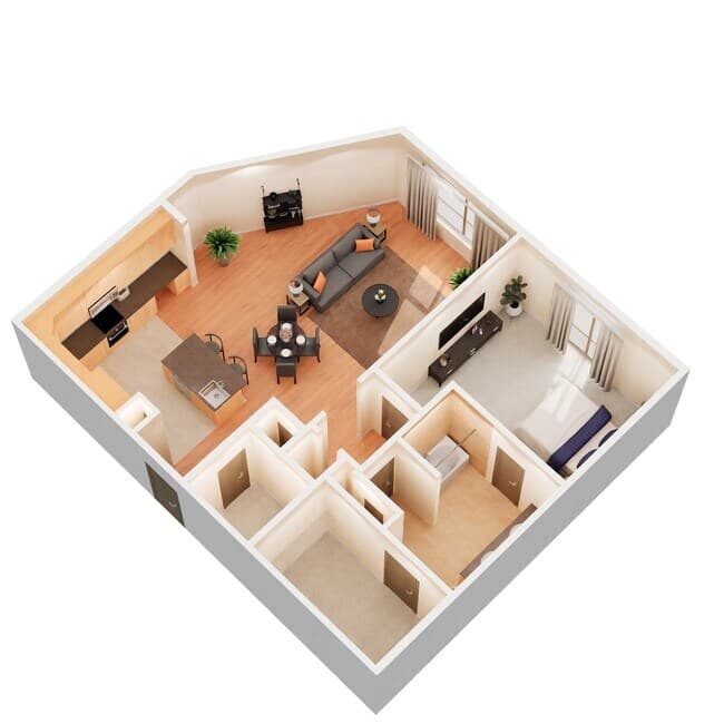 A4 1206 floor plan