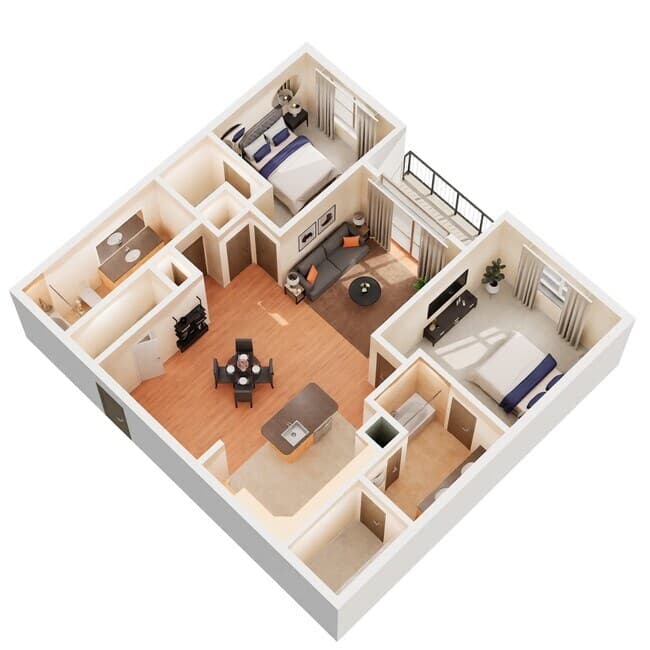 B1 1305 floor plan