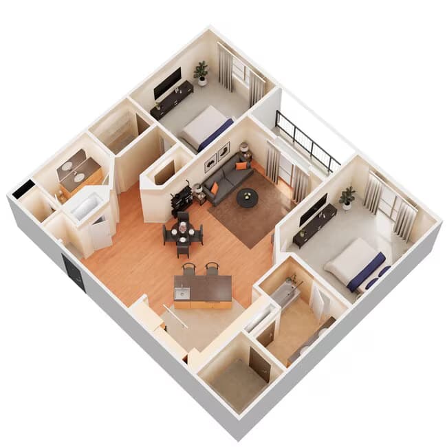 B2 3102 floor plan
