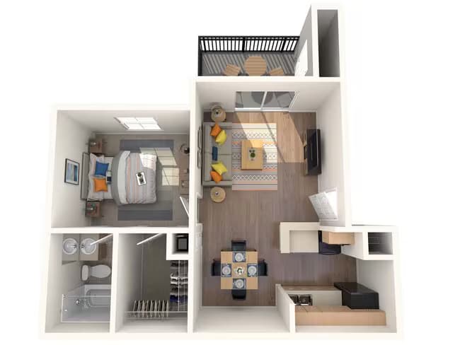 A1 1104 floor plan