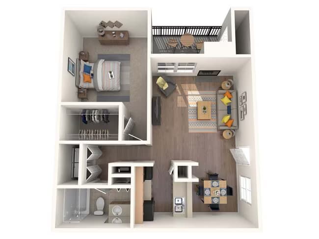Unit 1506 floor plan