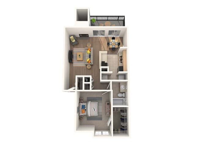 Unit 0503 floor plan