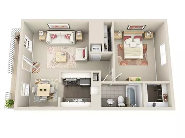 Unit 84 84 floor plan