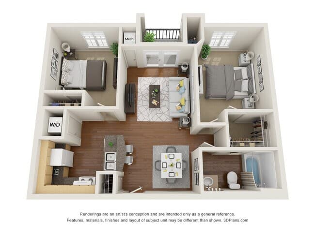 Unit 3309 floor plan