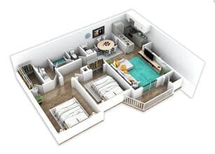 B1 0308 floor plan