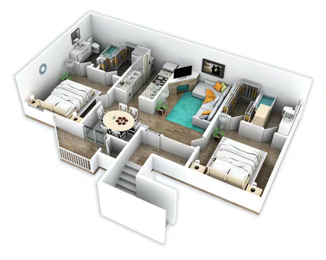 Unit 0115 floor plan