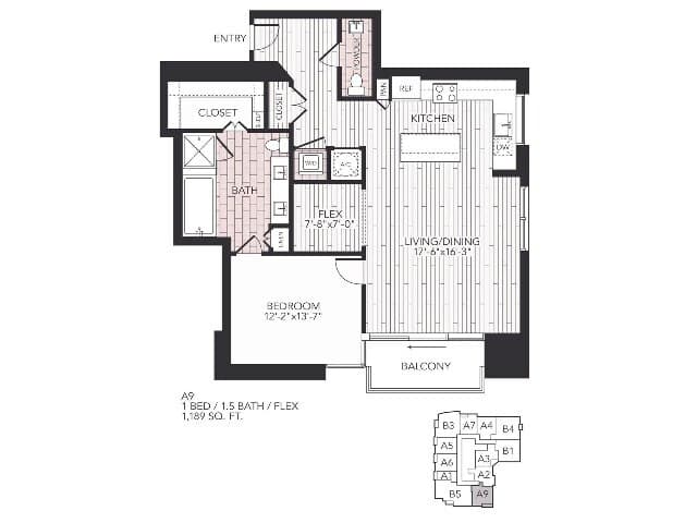 A9 Aris Market Square-2102 floor plan