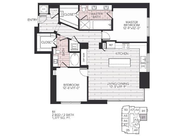 B1 Aris Market Square-1211 floor plan