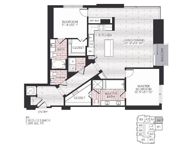 B4 Aris Market Square-1610 floor plan