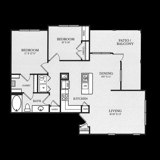 Unit 4-201 floor plan