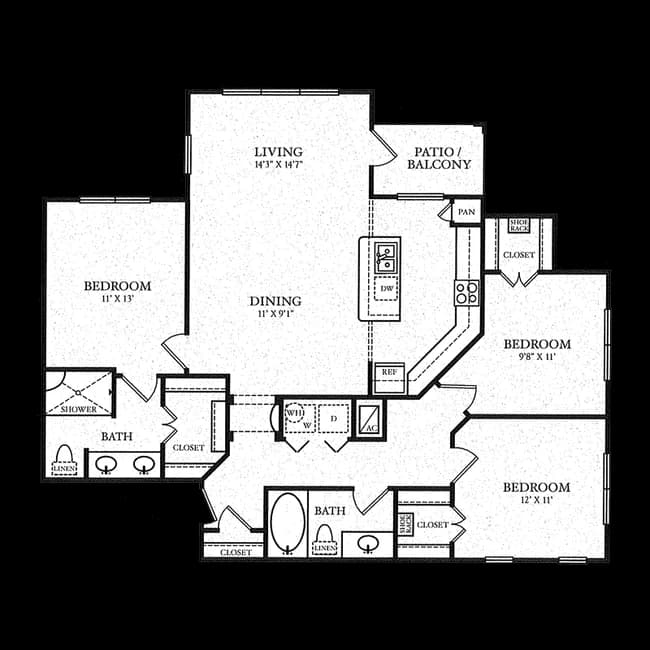 C1 7-208 floor plan