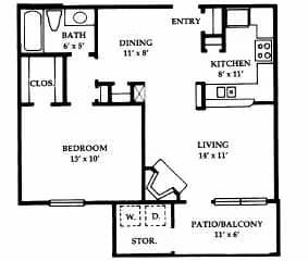Unit 512 floor plan