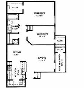 Unit 3103 floor plan
