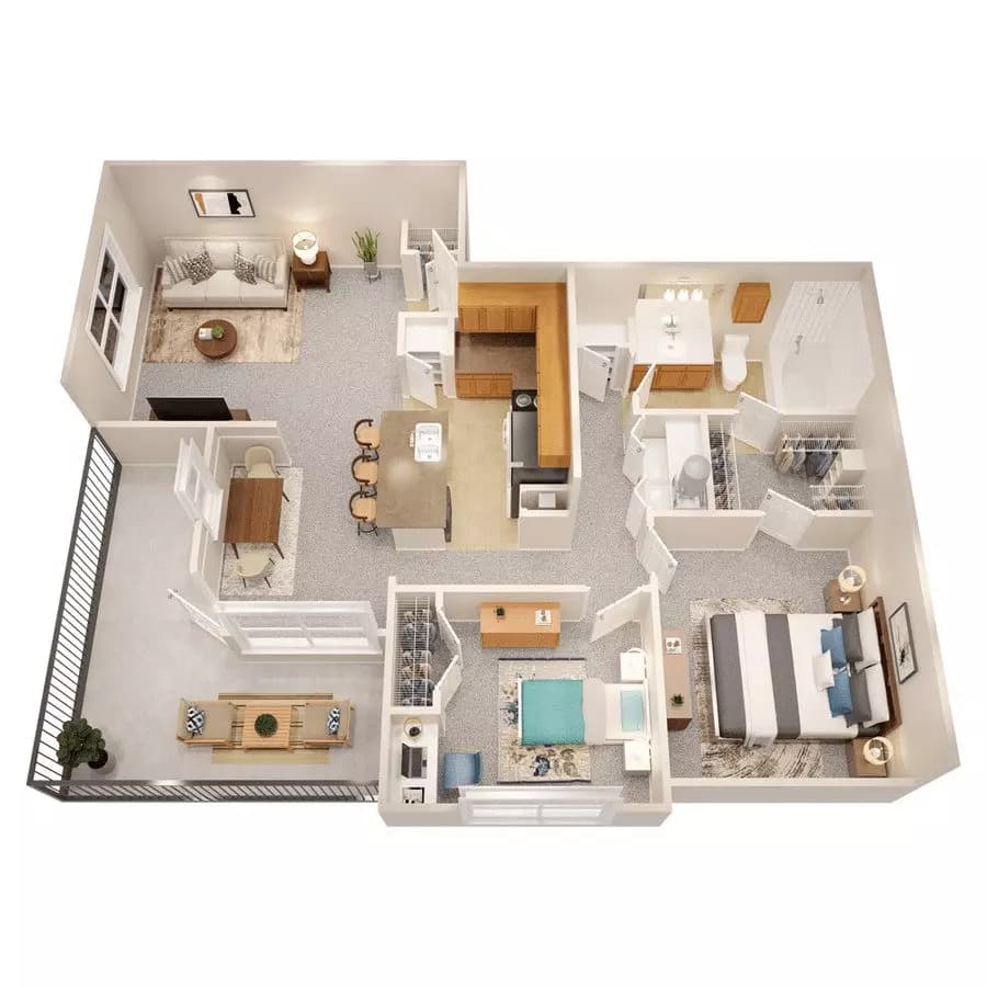 Prescott 07301 floor plan