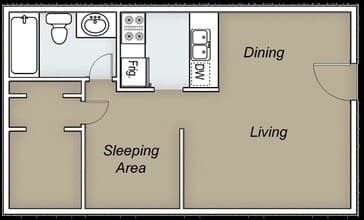 E1A 1814 floor plan