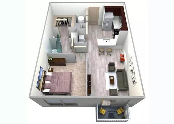 A5 620 floor plan