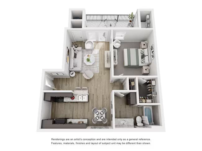 Unit 1107 floor plan