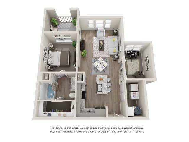 Unit 2304 floor plan