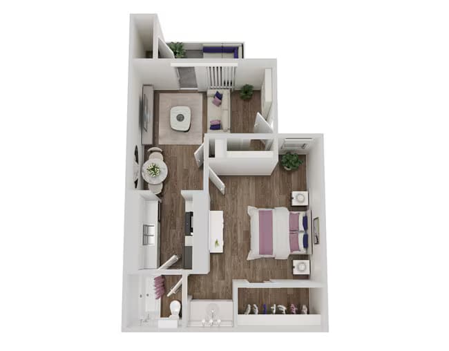Unit 1913 1913 floor plan