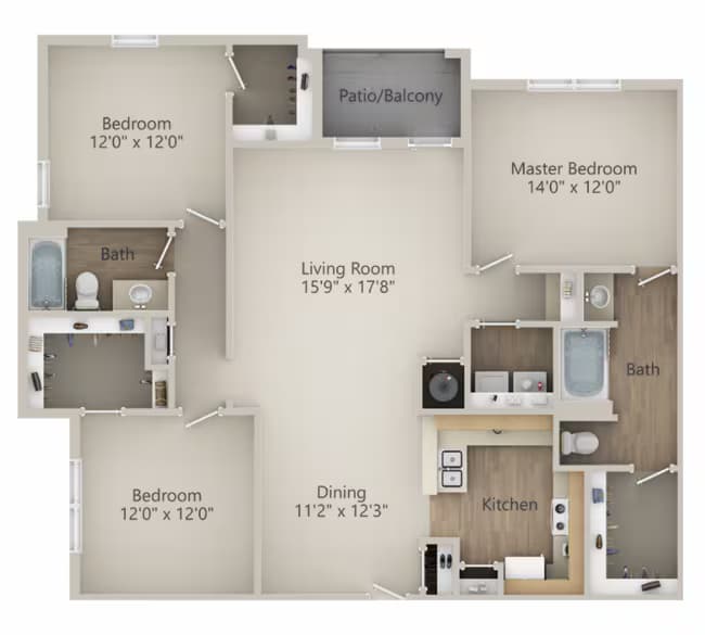 C1 1201 floor plan
